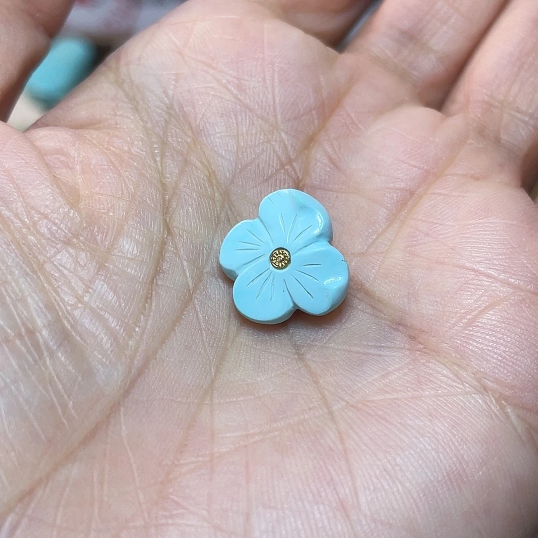 绿松石未镶嵌配饰