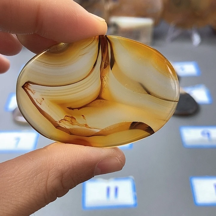 玛瑙/玉髓未镶嵌珠宝半成品