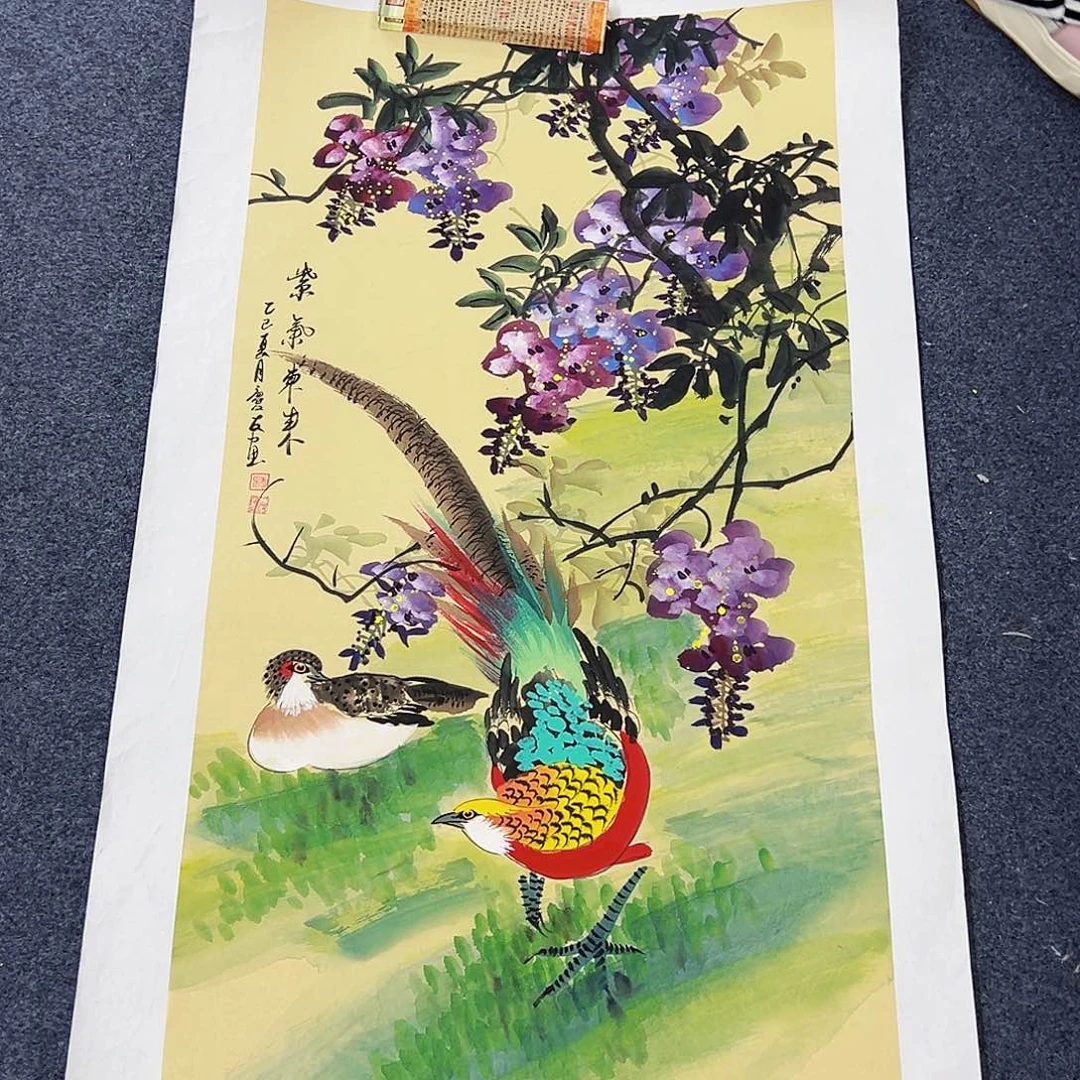 国画事事顺心如意万事如意