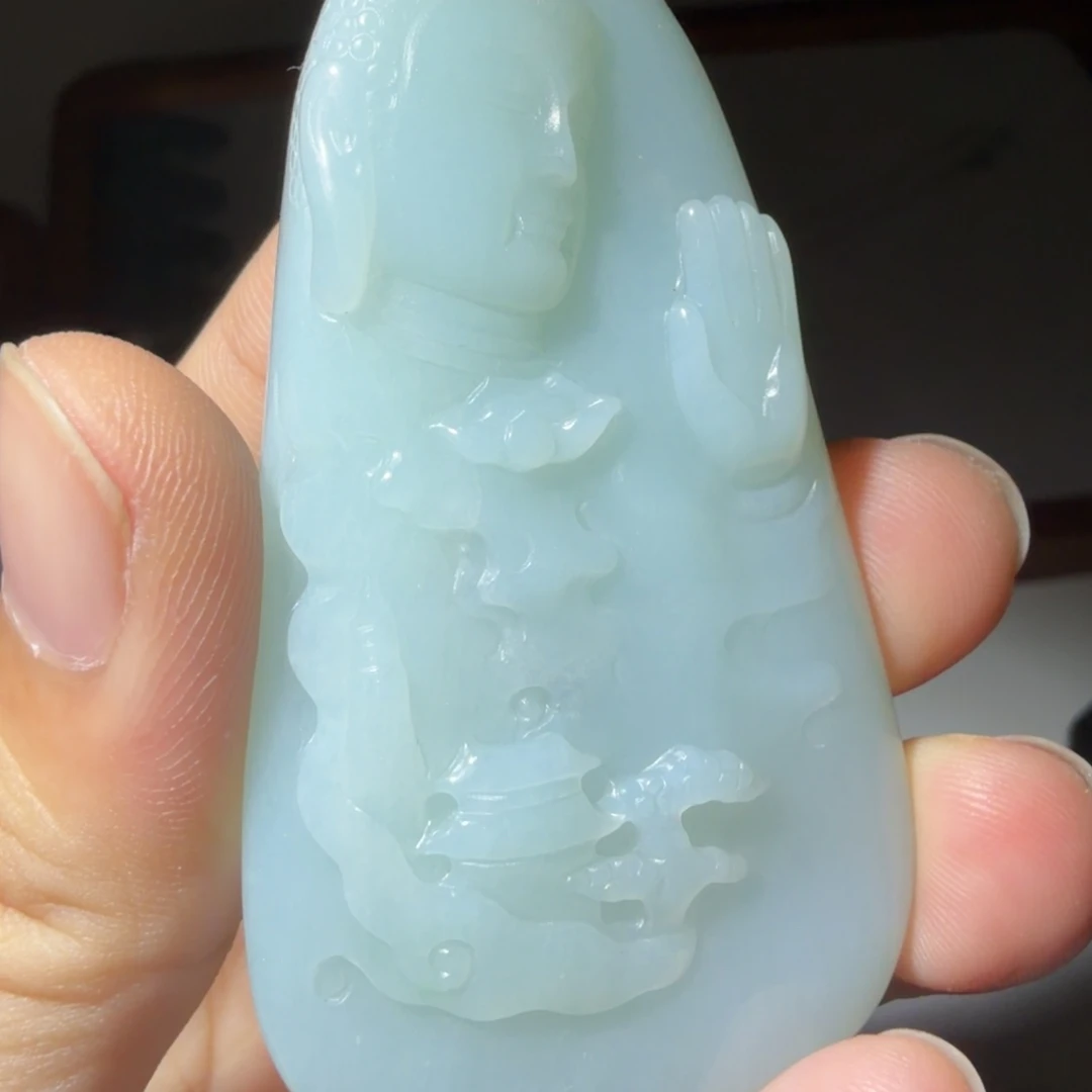 颈饰未镶嵌翡翠阿弥陀佛