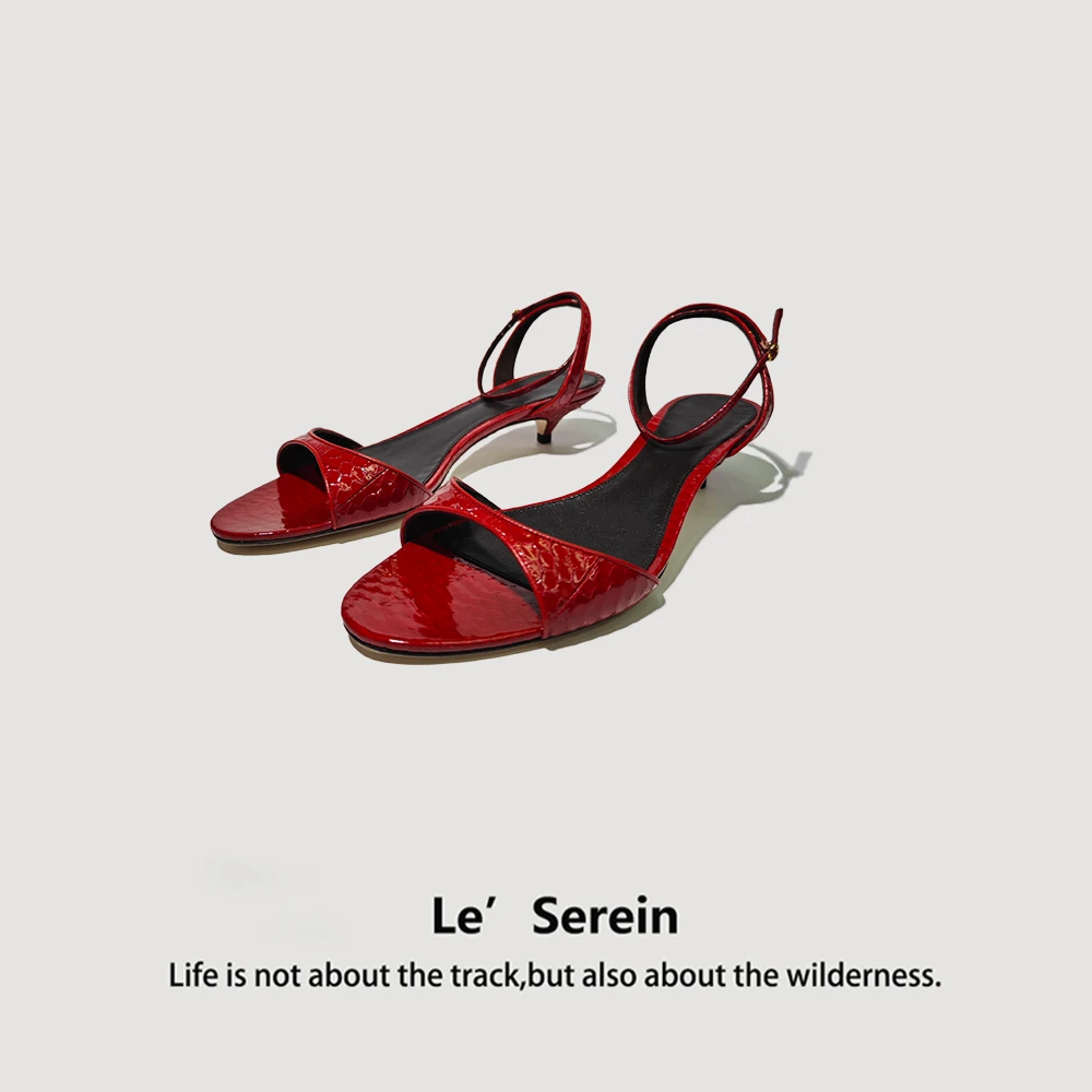Le' Serein【香凝】时尚百搭复古凉鞋