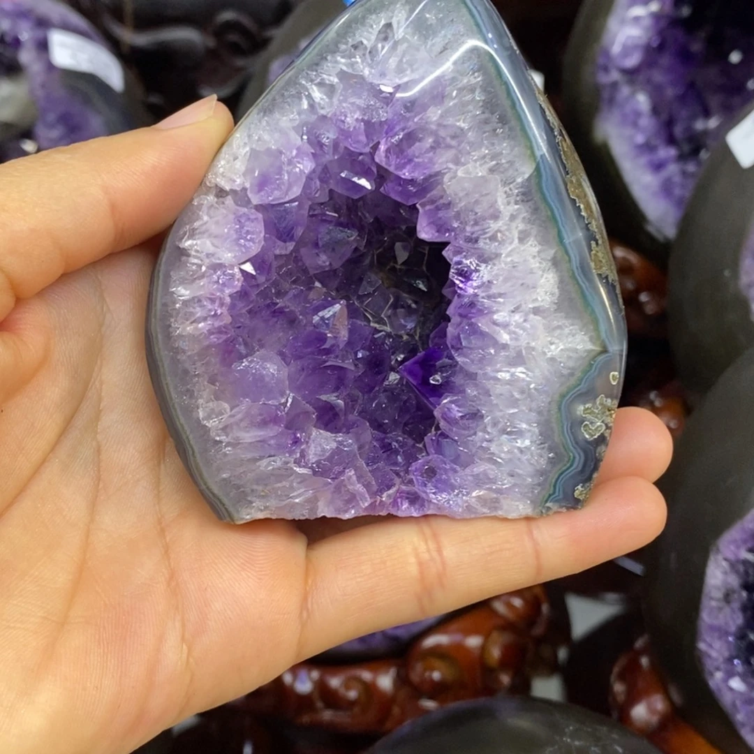 大型摆件（非配饰）未镶嵌紫晶小潘