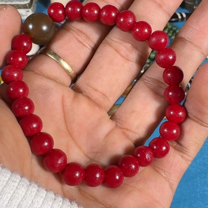 黑果木c*k怀业手串的