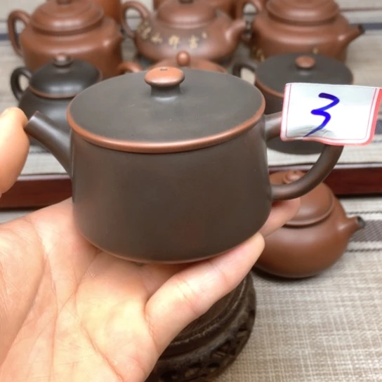 壶微瑕 云柱壶 150毫升 黑古铜色