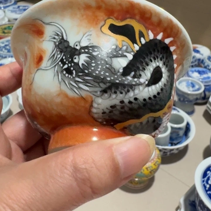 景德镇手工手绘杯