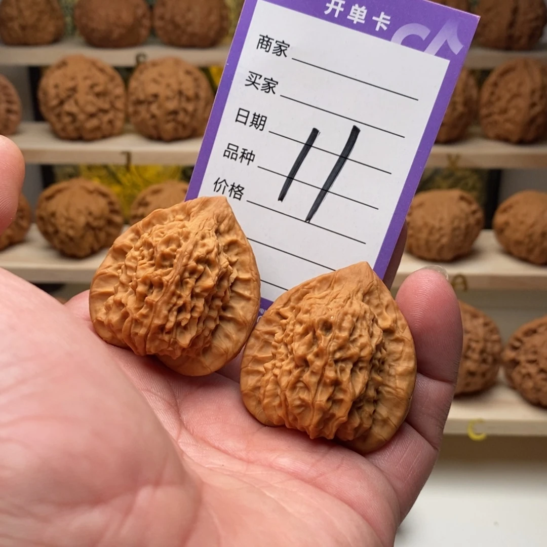 文玩核桃把件39朱雀全