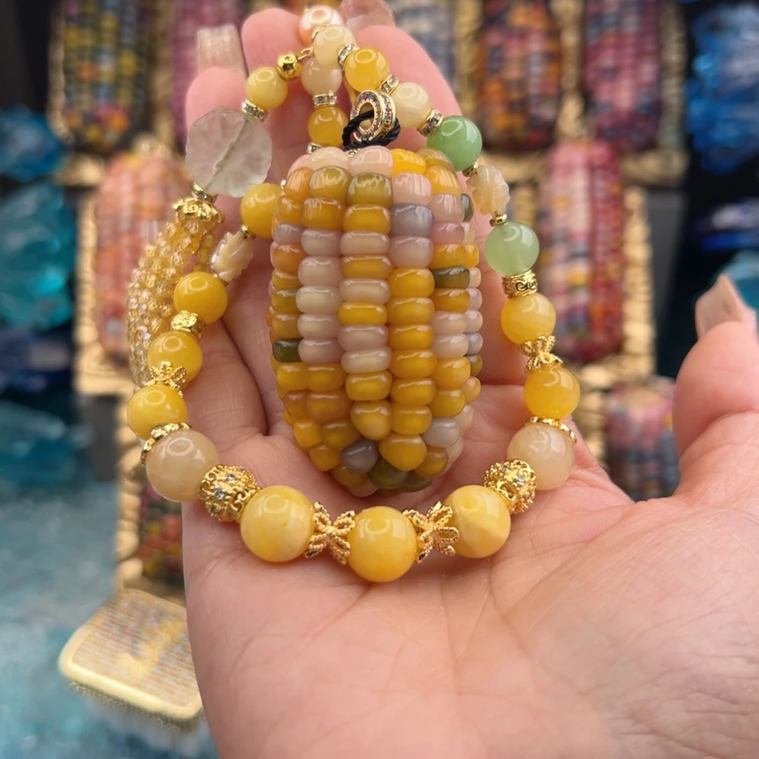 无非金属2号文玩玉米，一物一拍