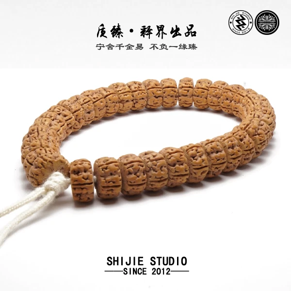 【质臻·释界出品】伏魔圈老树王 藏式龙切 小金刚单圈/手持 纯血