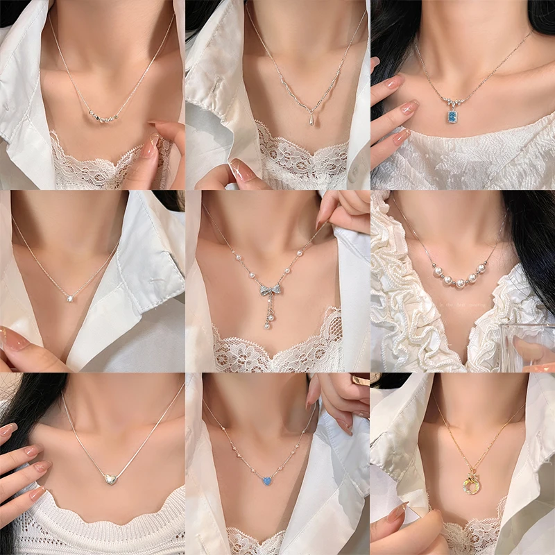 链子925银合成锆石 直播间现场包装 请勿盲目下单