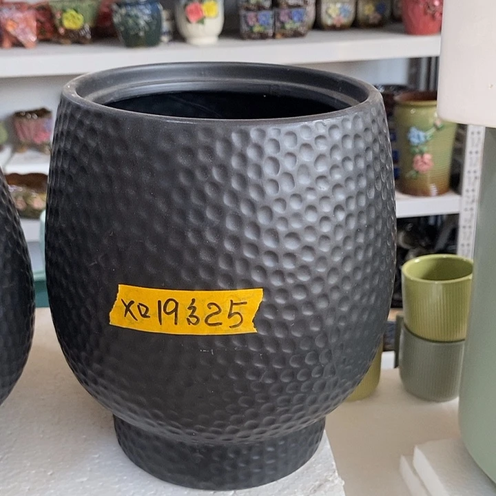 摆件陶盆有孔 微瑕介意勿拍