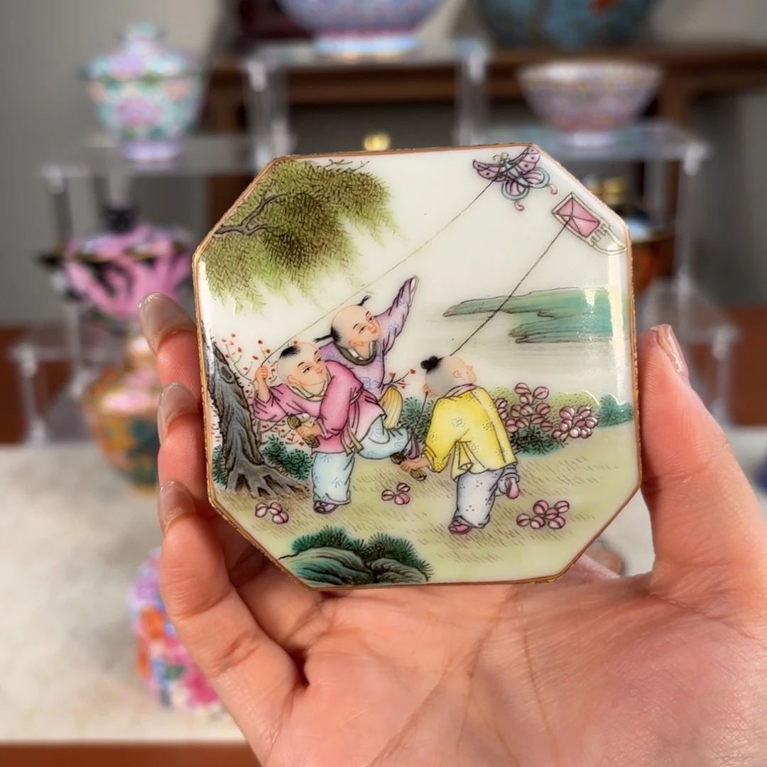一***奇陶纯手工手绘 高端茶器