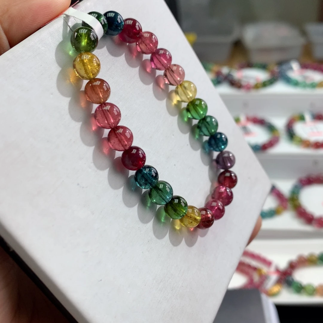 碧玺手链未镶嵌糯***派