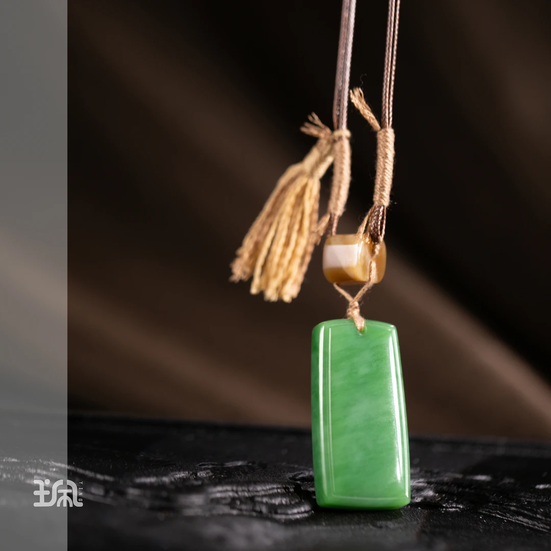 [山暮春]3A和田玉项链YPB25121801多样性发其一