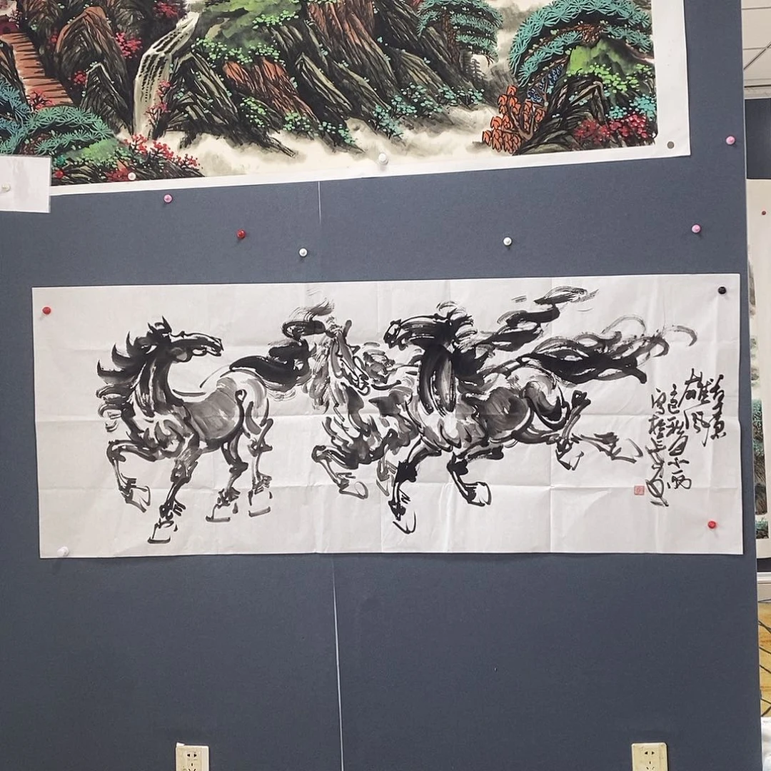 国画李雨轩70/180手绘画芯