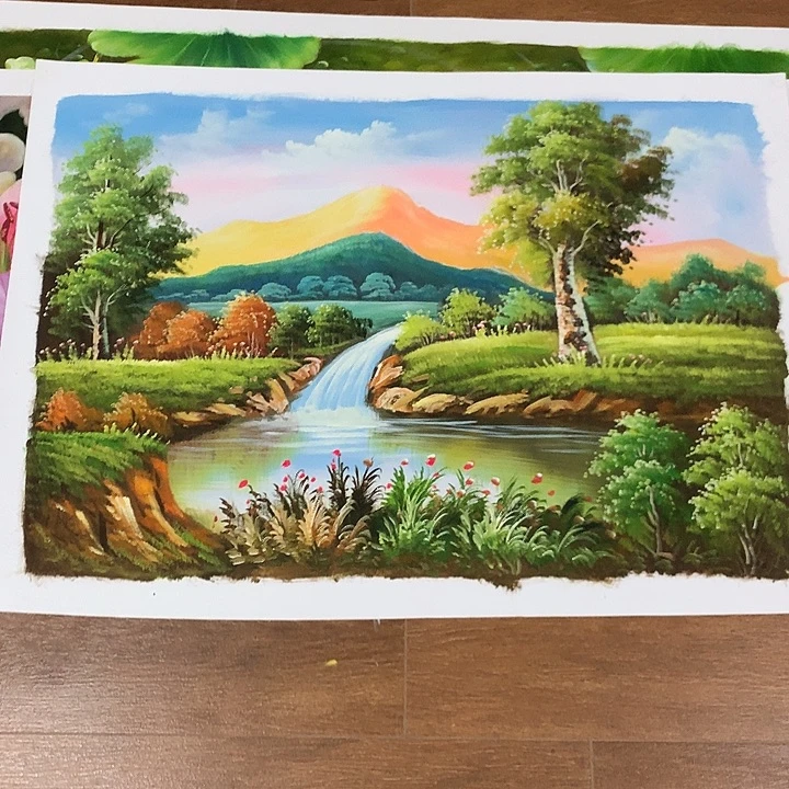 油画尺寸60*90手绘