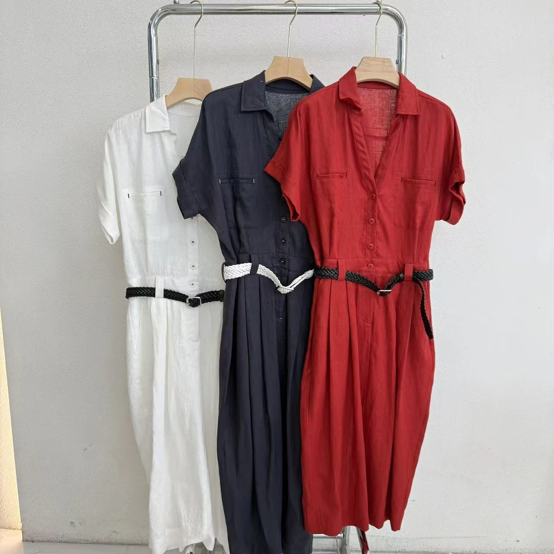 【熙薇品牌】 休闲连衣裙Ad4258