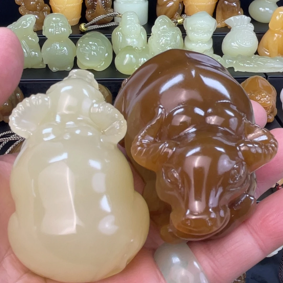 兰***哥昆仑山料手把观赏