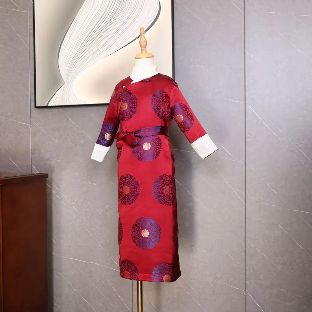 2025新款童装春季仿模本西藏服-TZBLQ711