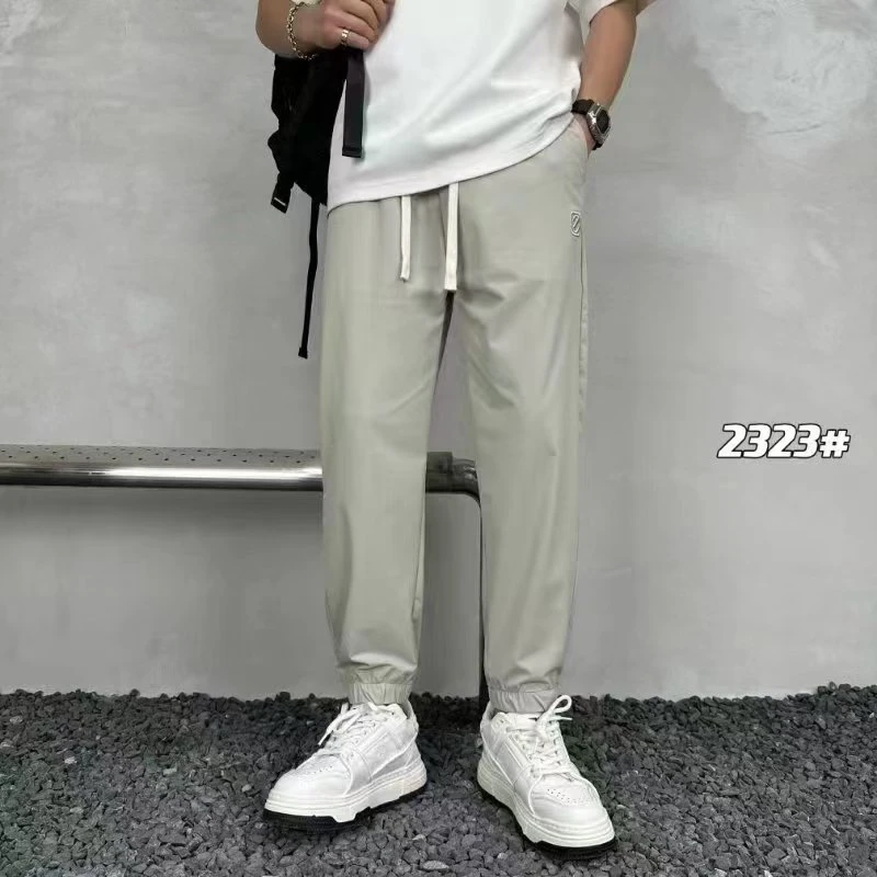 【2323】男工装休闲九分束脚裤