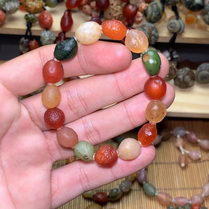 玛瑙/玉髓手链未镶嵌