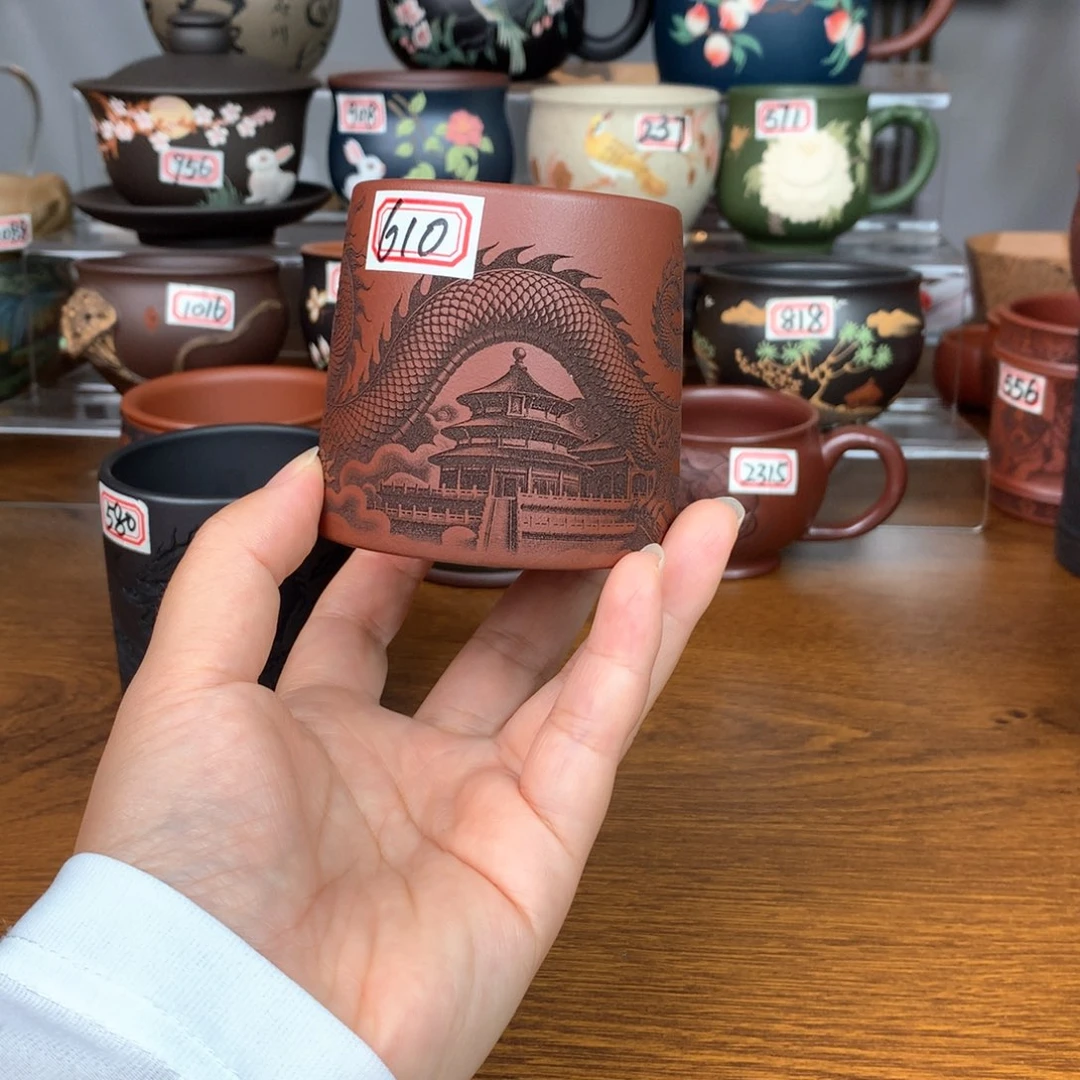 茶杯紫砂宜兴紫砂茶具