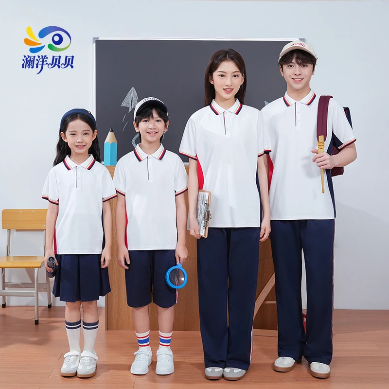 吉安 江西吉安市夏款统一校服阔版型小学中学高中夏季校服运动