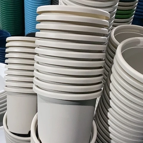 树脂微瑕2号13个无托灰白