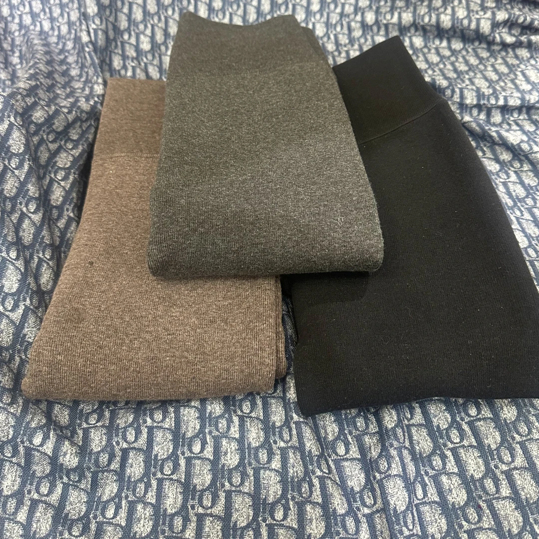 Lagang 加绒高腰收腹压力打底裤