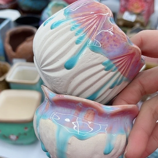 陶瓷多肉绿植陶瓷花盆