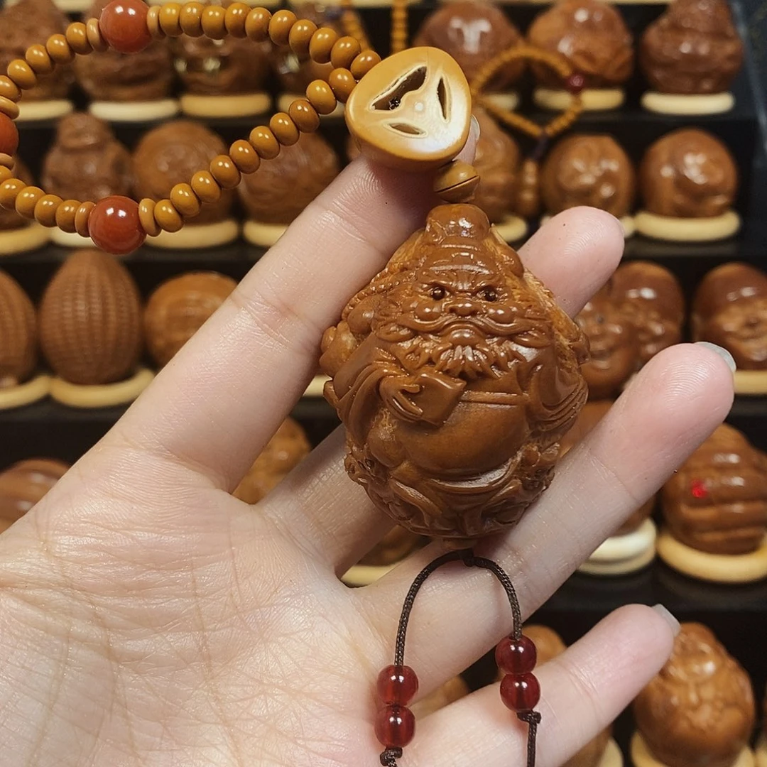 橄榄核手串/手链钟馗单00085
