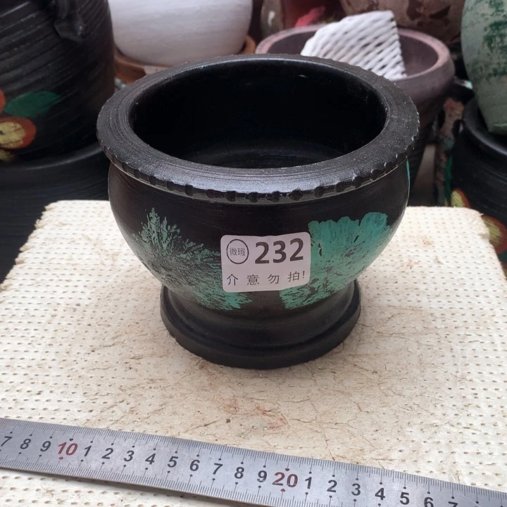 【闪购商品】瑕疵232底部有孔高12口15.5