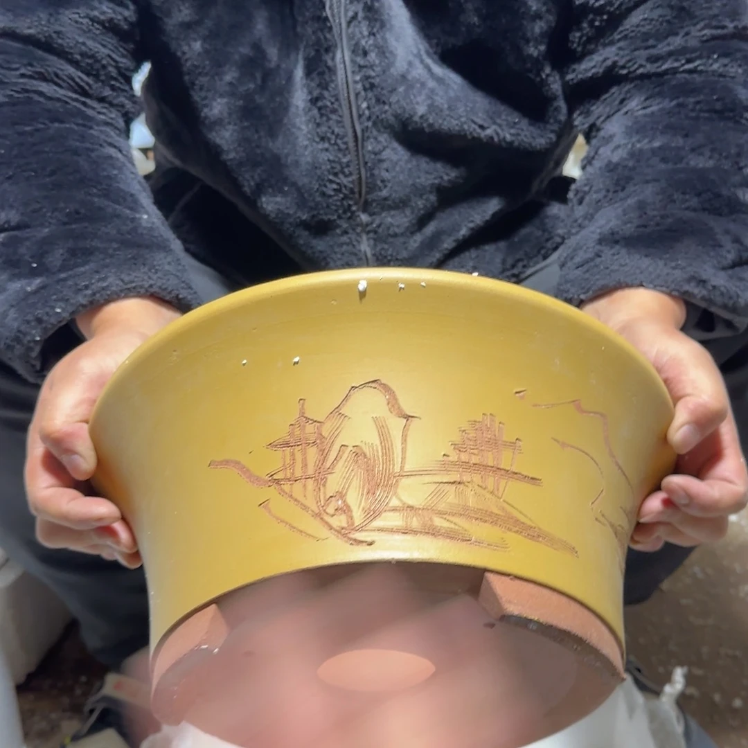 紫砂口径33高度14