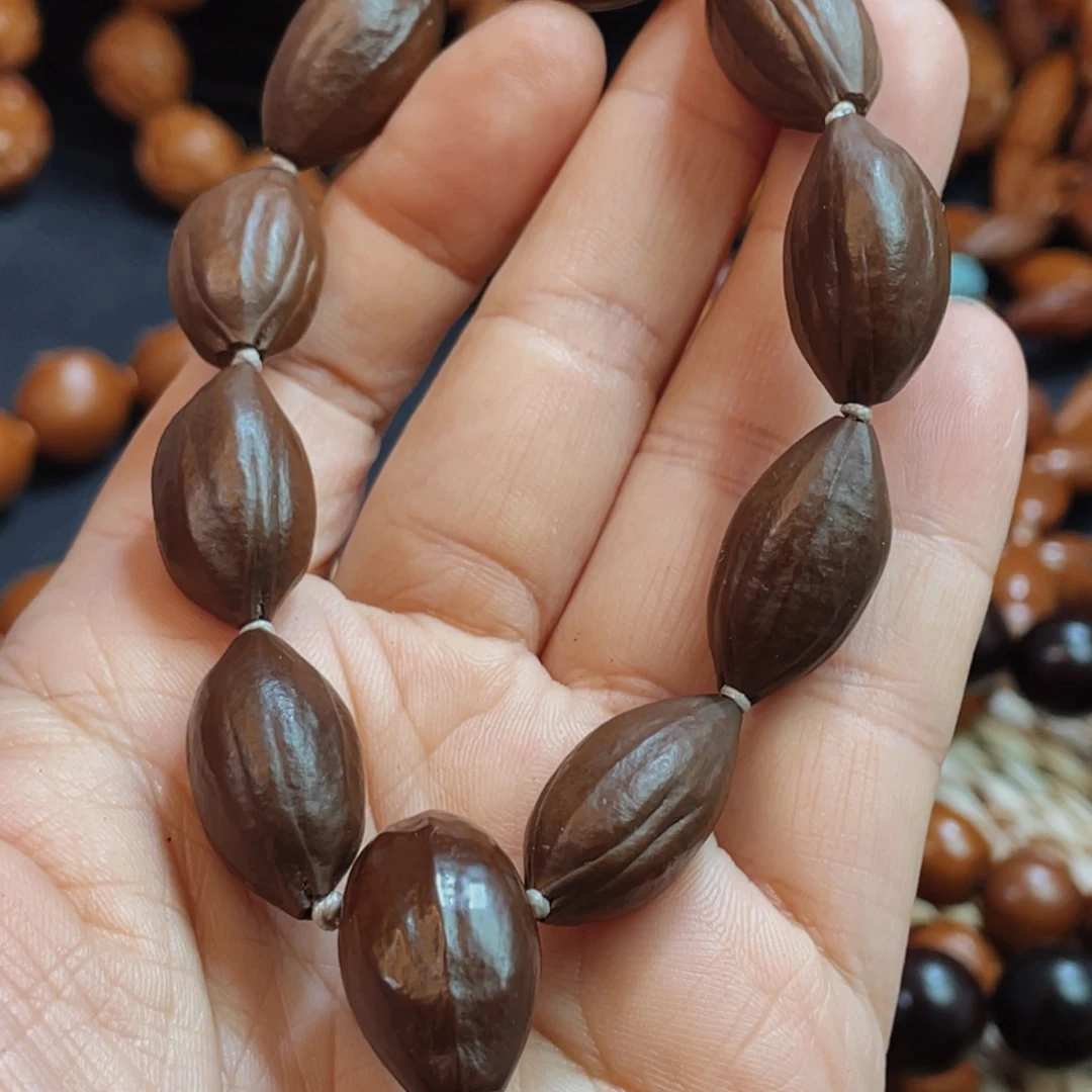 橄榄核手串/手链紫核紫肉不掉色