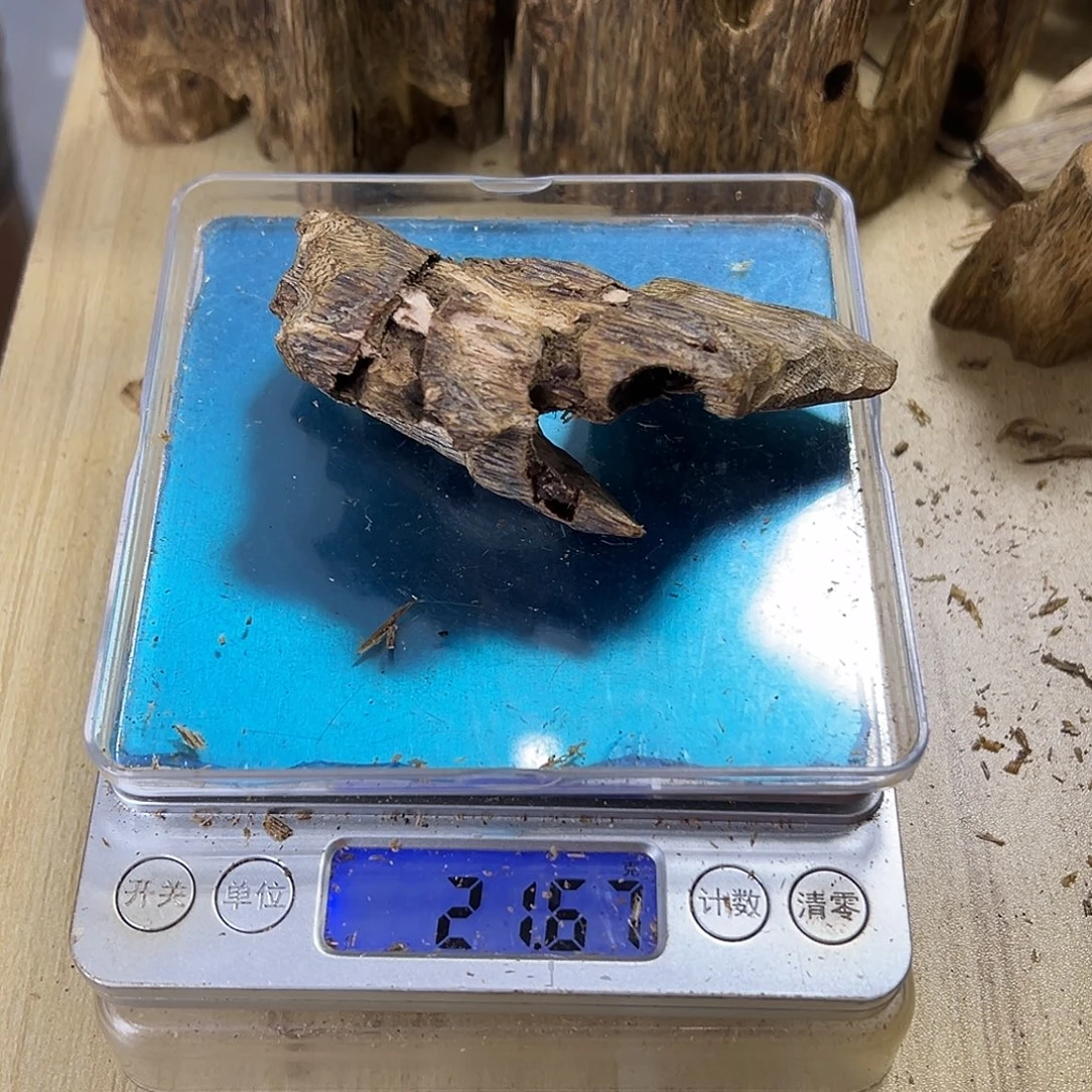 香料绿奇楠虫漏21克张勺子