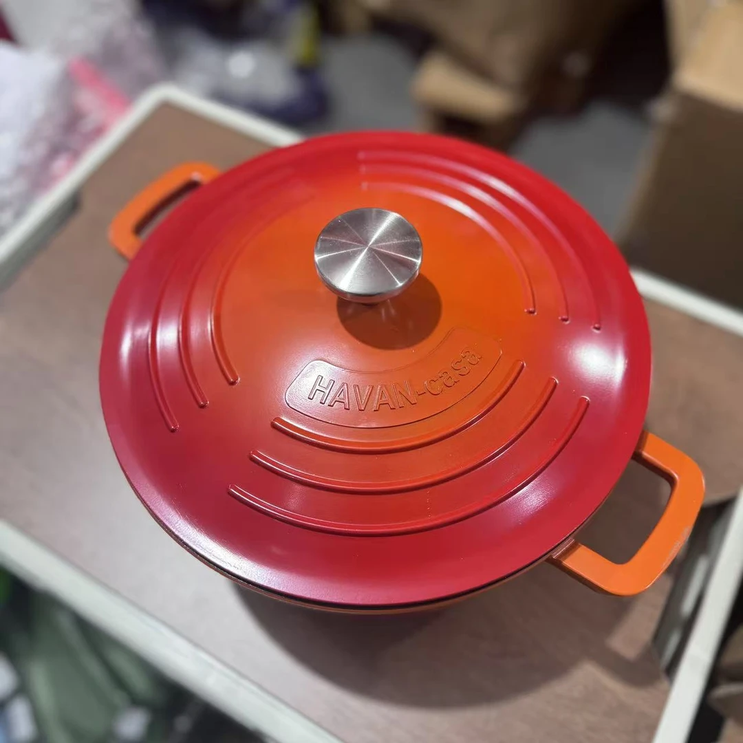 24cm高端珐琅妈咪锅