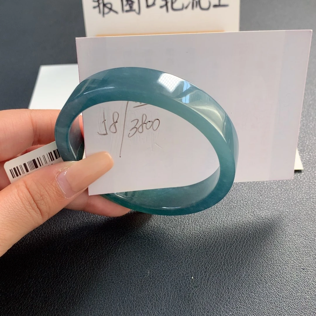 翡翠未镶嵌手镯天然翡翠