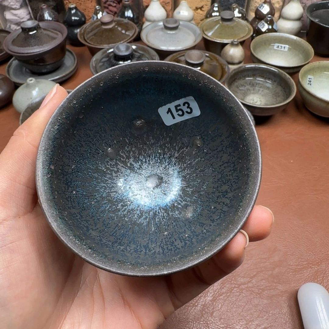 茶盏龙窑柴烧原矿原釉（微瑕）153