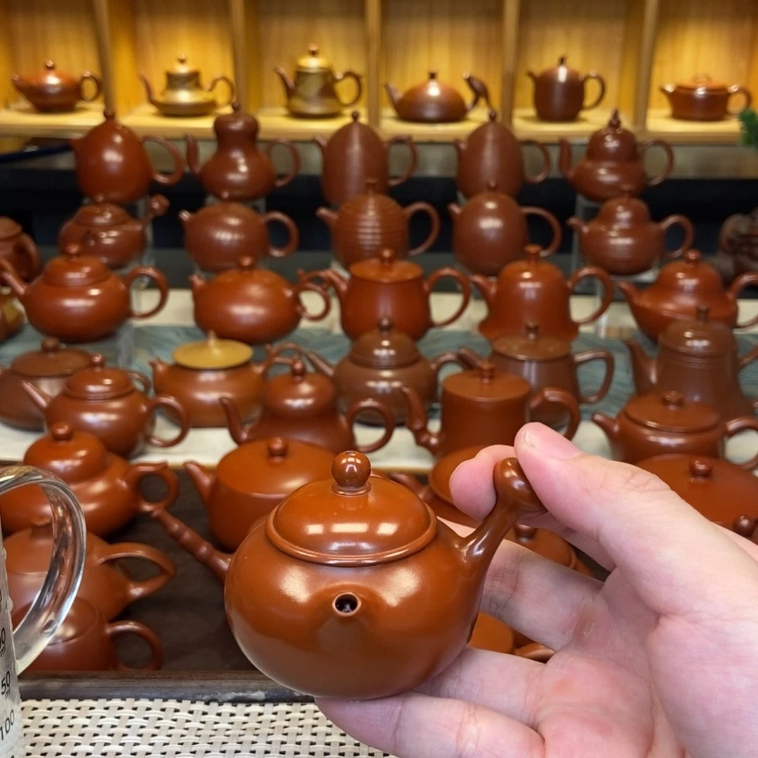 茶壶紫砂潮州手拉壶手拉壶