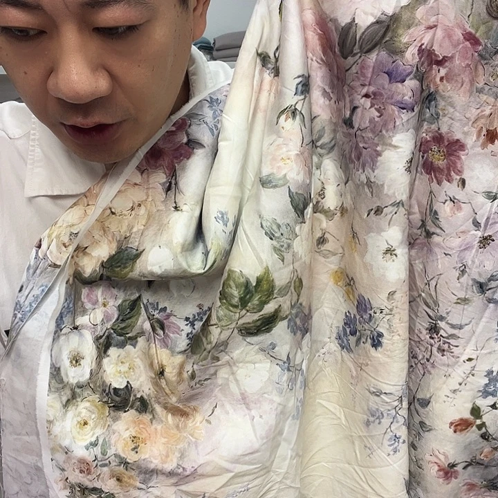 棉纯棉高货孤品面料4.6