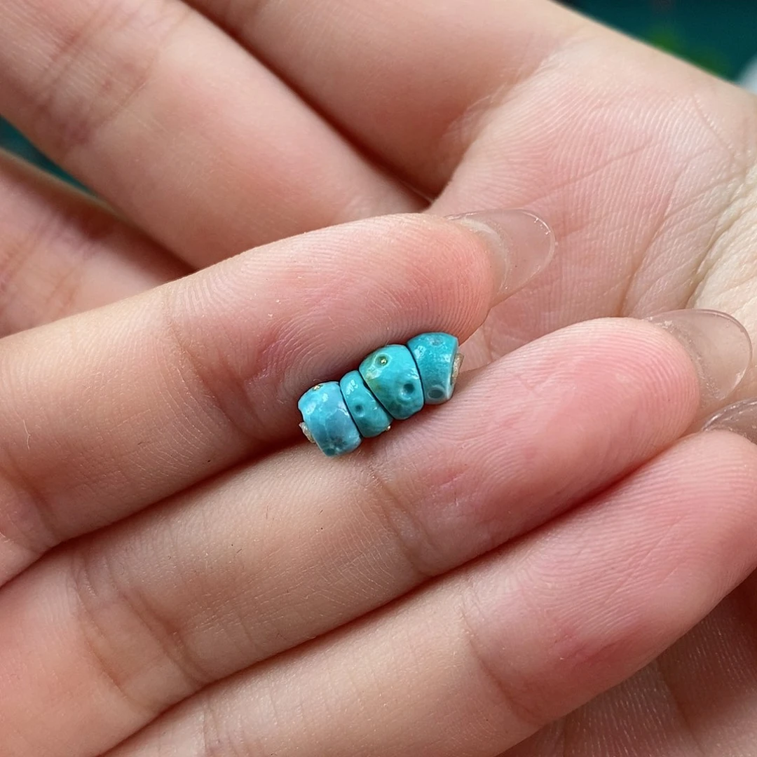 绿松石珠宝奇石未镶嵌