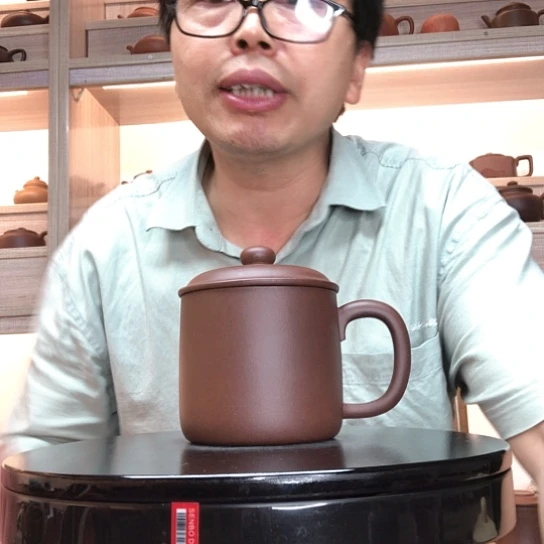 茶杯紫泥老板杯容量350