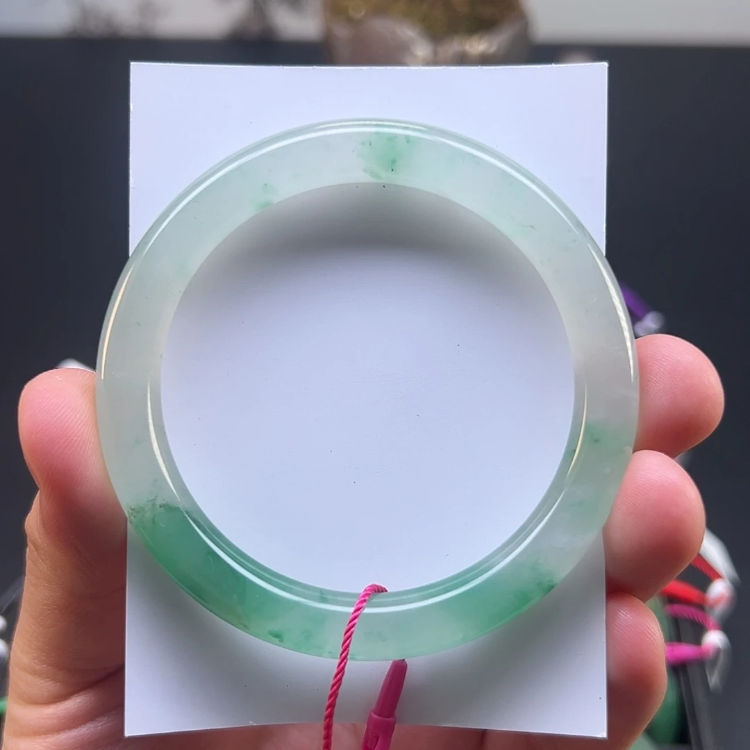 石英质玉手镯未镶嵌手镯56圆条