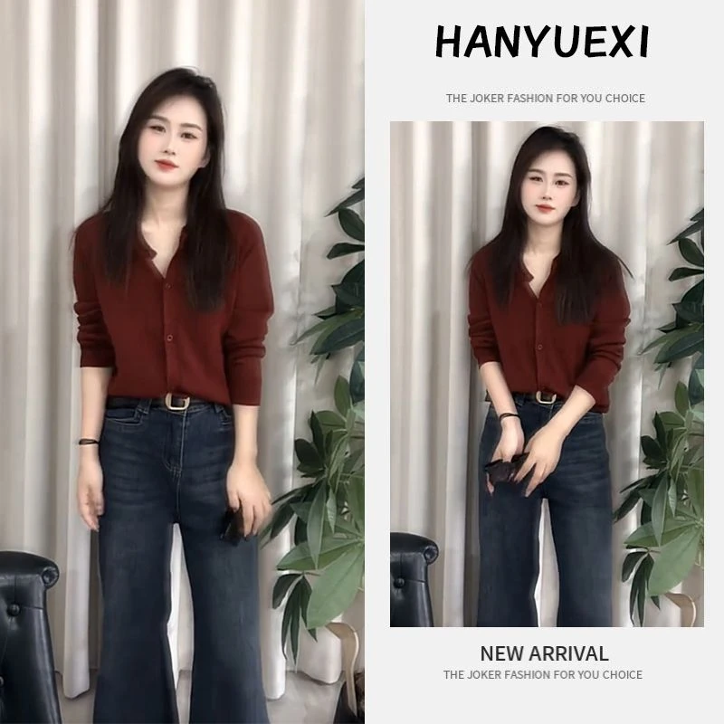 时尚穿搭女2025秋季新款气质通勤长袖衬衫上衣休闲牛仔裤两件套装