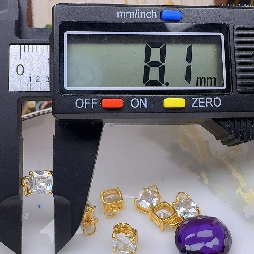 银S925镶嵌颈饰紫晶紫水晶925镶嵌66