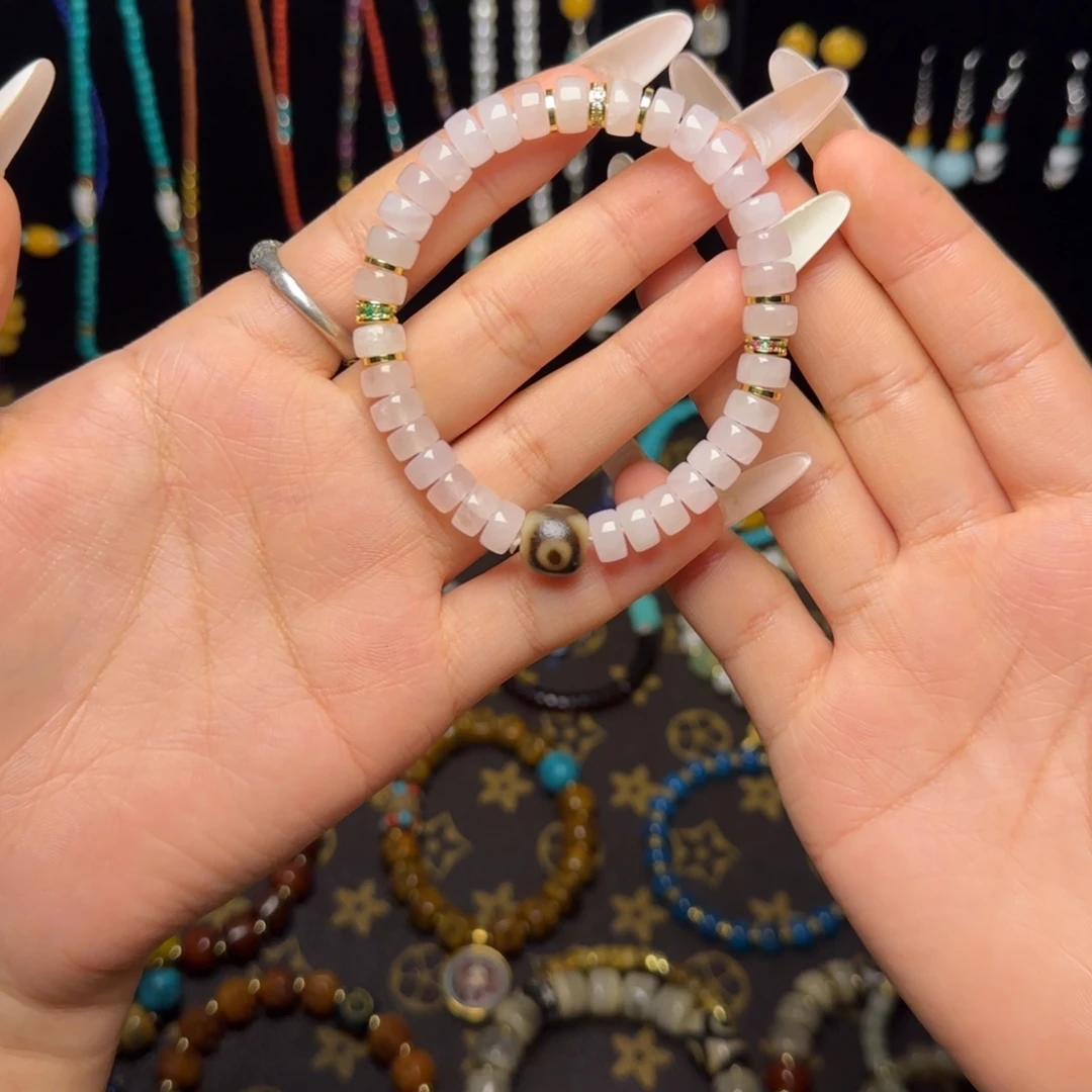 A***Ｆ白玉菩提吊坠好看