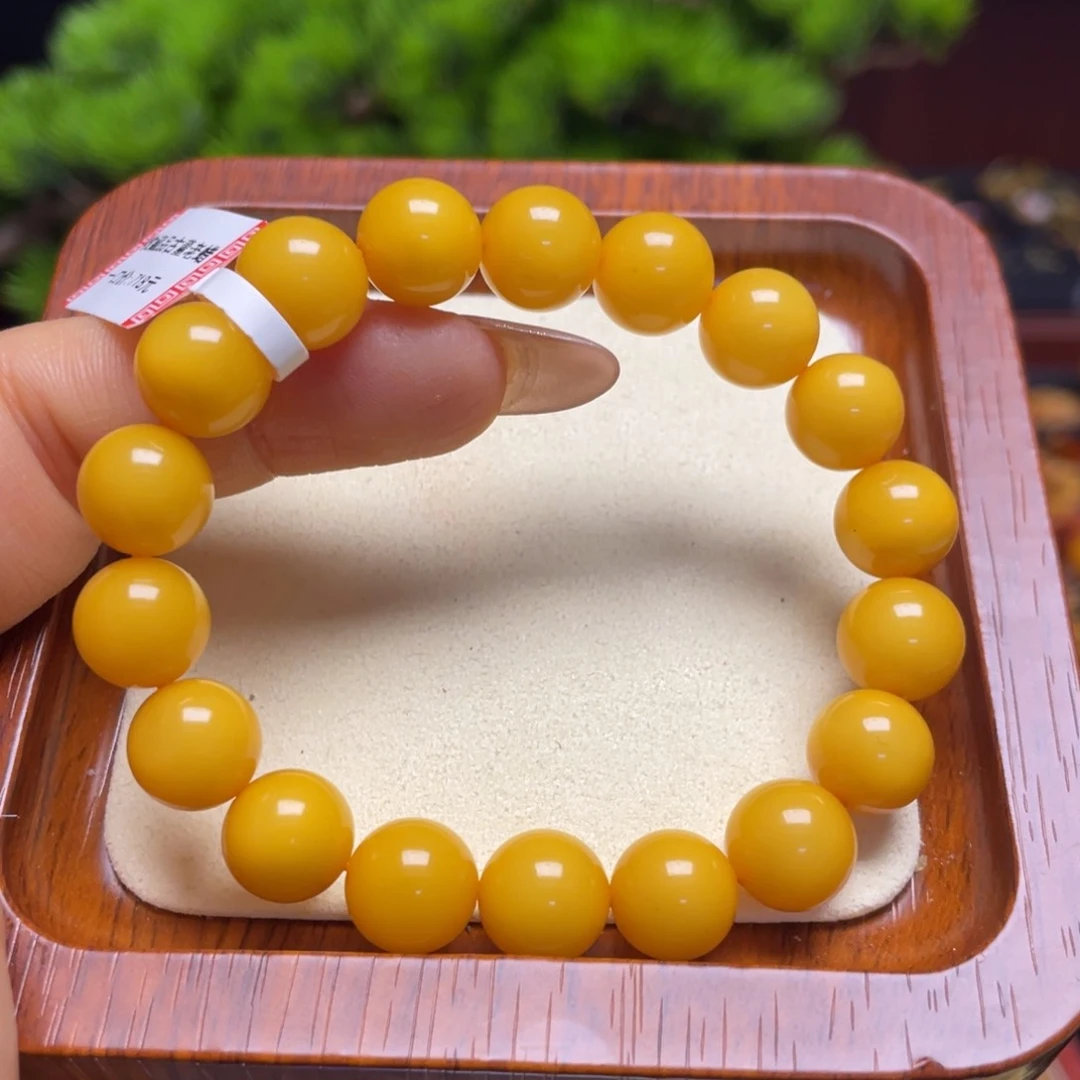 蜜蜡手链未镶嵌手串