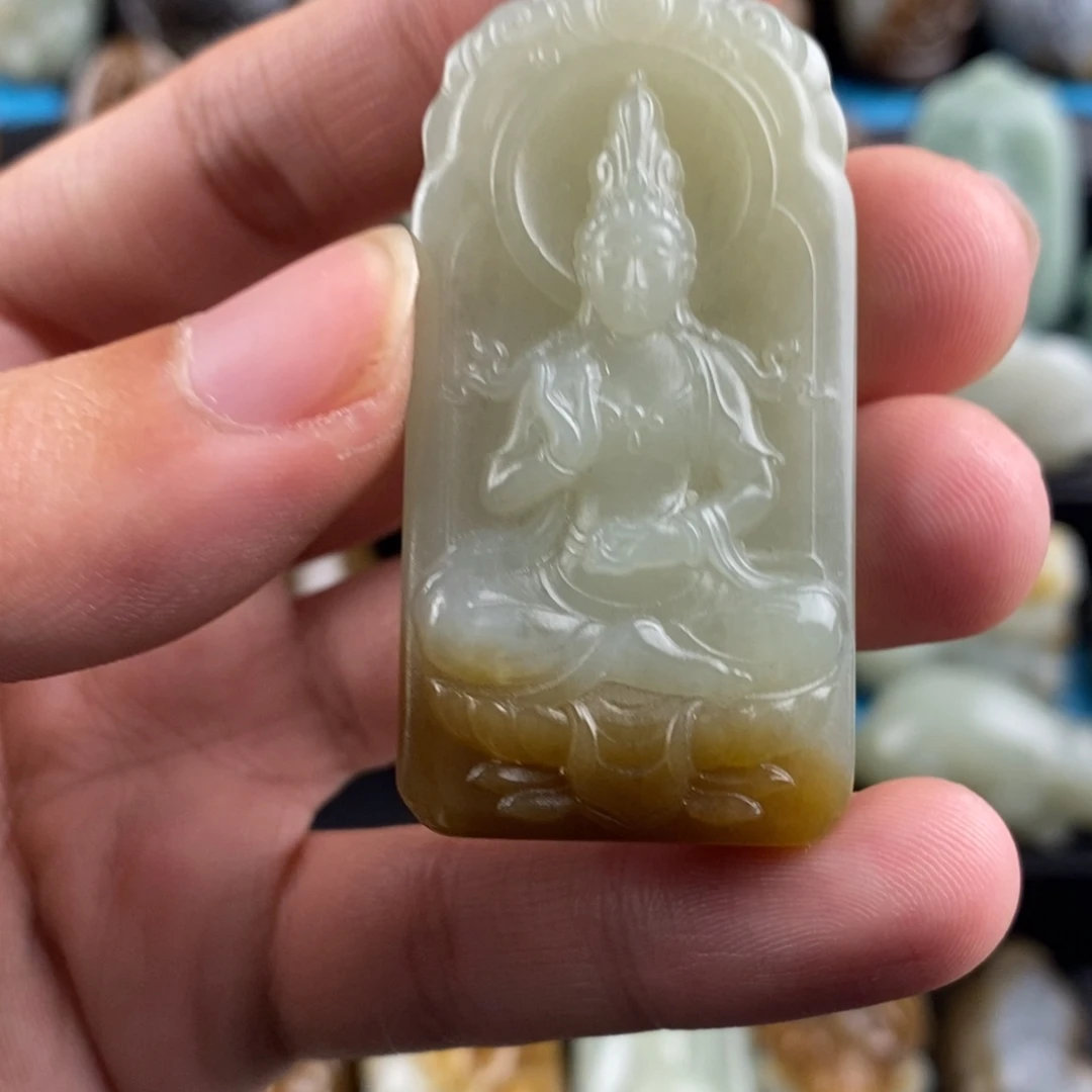 和田玉挂件未镶嵌