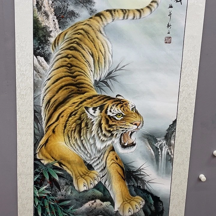 国画纯手绘国画山水画闪购链接