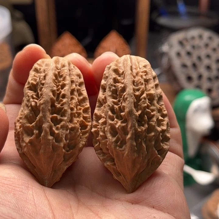 文玩核桃把件楸大胖71