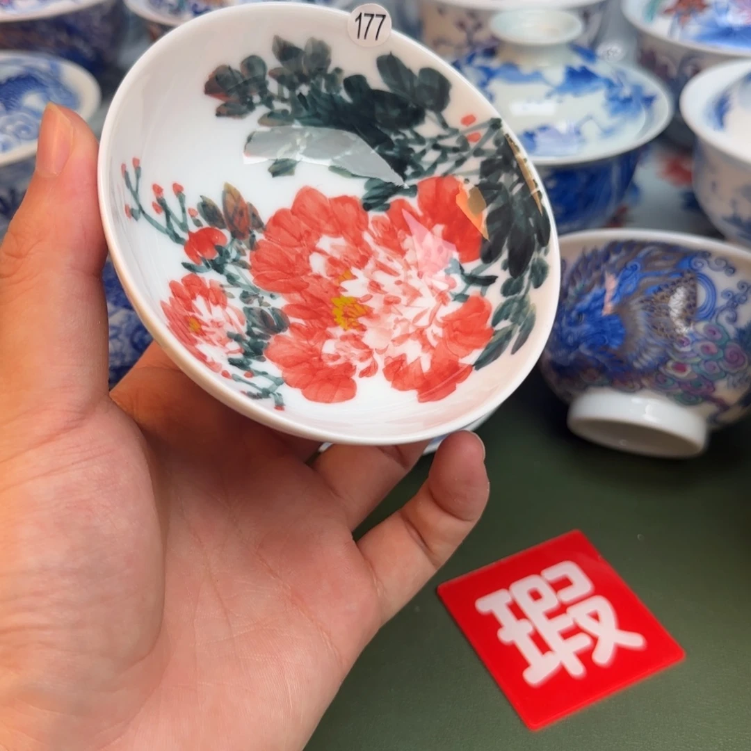 彦祖纯手工手绘茶具177变形